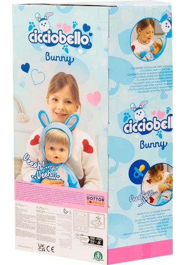 Cicciobello Mavi Tavşan Kostümüyle 42 CM