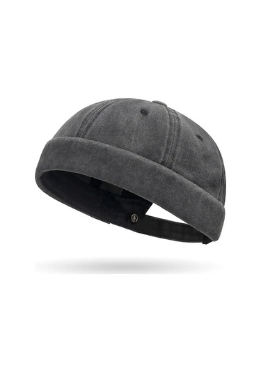 Snapbuy Hip Hop Bere Erkekler Ve Kadınlar İçin Brimless Kavun Kap Balıkçı Kasketleriwhıtestandart Whıte