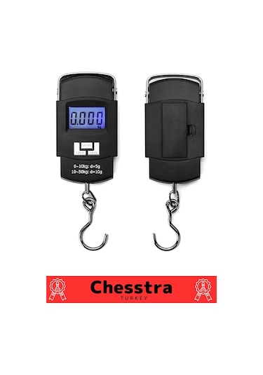 Lcd Ekran Seyahat Bavul Ağırlık El Terazi Dijital Çok Amaçlı Taşınabilir Askılı Pilli Bagaj Tartısı Çok Renkli