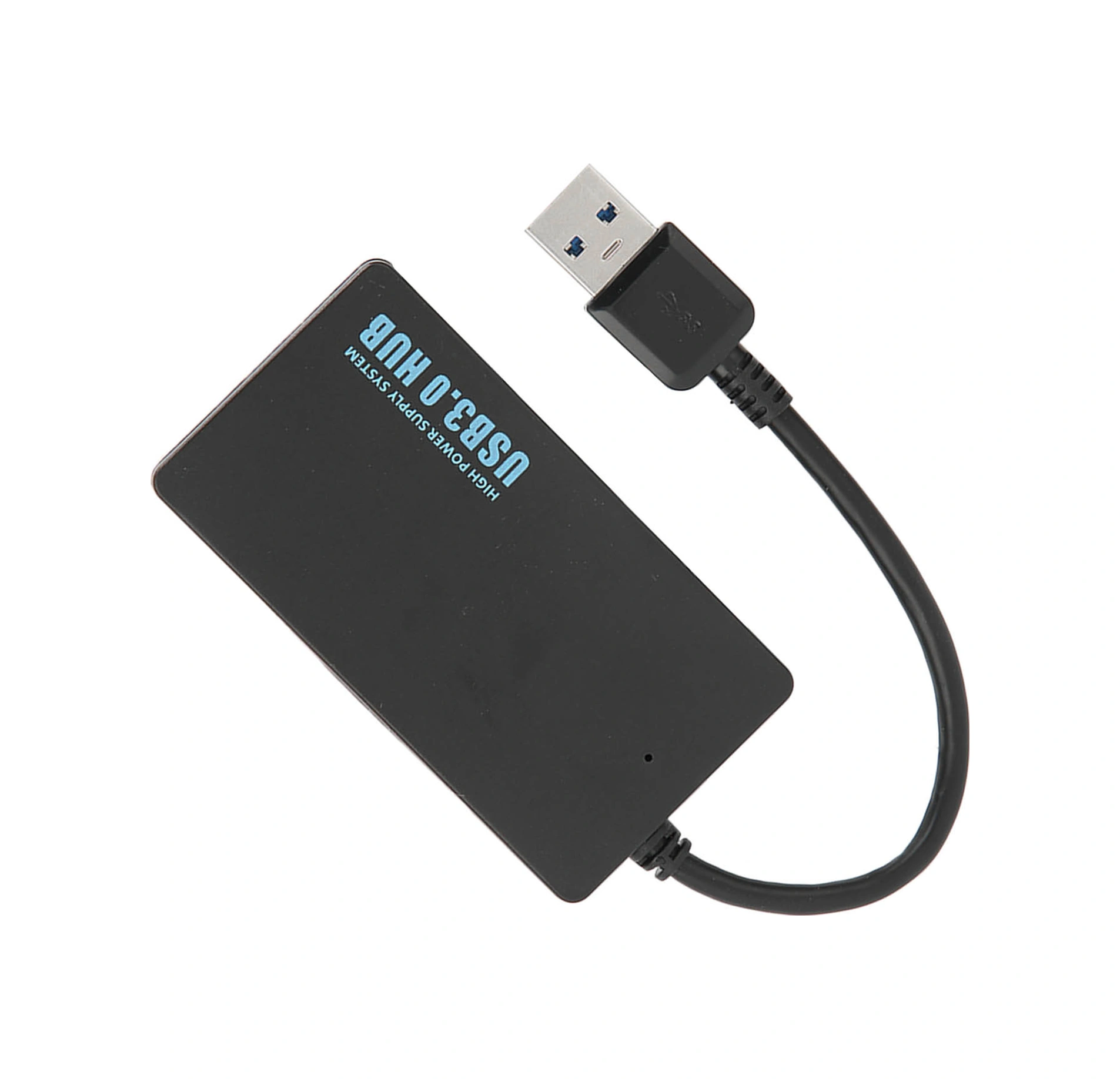 Vkemall Usb 3.0 4 Portlu Hub, 5gbps Hızlı Veri Transferi, Soğutma Tasarımı, Windows/mac/linux Uyumlu, Plug & Play, Siyah