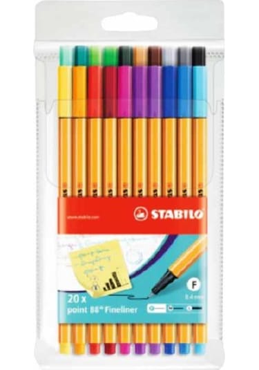 Stabilo Fineliner 20’Li Kalem Seti 8820