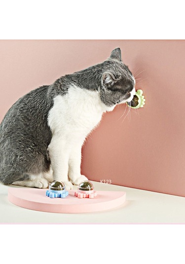 Tineke Catnipli Yenilebilir Kedi Nanesi Otu Yalama Oyun Topu Oyuncağı Yengeç