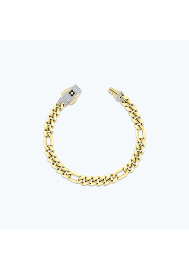 Altınbaş Altınbaş Golden Chain Bileklik Abl0384-y-24737-t75mm Çok Renkli