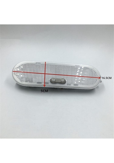 Jeehugo Nissan Qashqai/sunny/march Araç İçi Okuma Lambası Plastik 1 Tuşlu Kolay Kurulum 2007-2017