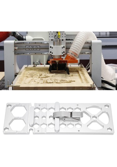 Dairesel Testere Aksesuarları Alüminyum Alaşım Paslanmaz Çelik Sağ Açılı Kılavuz Ahşap İşleme İçin Ray Kelepçesi