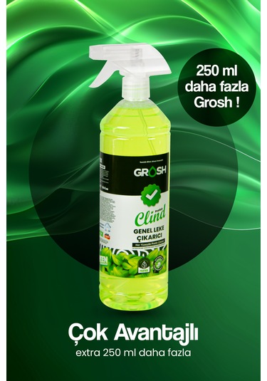 Çok Amaçlı Temizleyici Leke Çıkarıcı - Yağ Çözücü 1 Litre