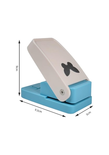 Kamei Süper Şekilli Delgeç Kelebek 2.5 Cm Km5810 Çok Renkli
