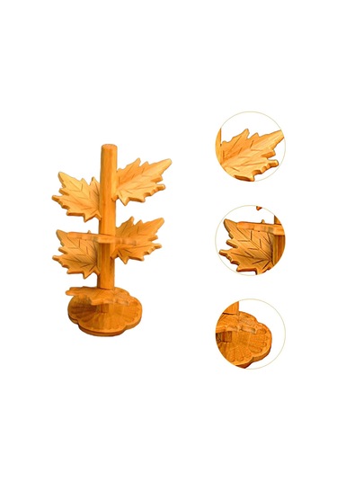 Suntek 6 Parça Güz Yaprakları Bardak Restoran Buzdolabı Yemek Ağaç Şeklinde S Diğer