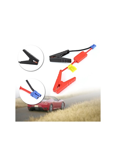 Ximistore9 Araba Acil Başlatıcı Batarya Kablosu, Ters Şarj Koruma Modülü, 160a 10 Awg Silikon Tel, Çift Tırnak Klemp, Ec5 Bağlantı, Kolay Kurulum