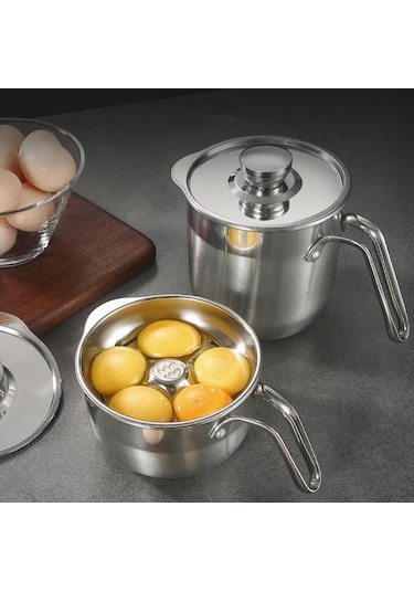 Techbloom 1 Adet Premium 304 Paslanmaz Celik Yumurta Aki Ayirici Without Lid1 Saglikli Pisirme Ve Firin İcin Kolay Yumurta Sarisi Ve Protein Ayirma Ahşap