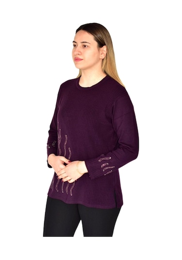 Kadın Triko Kazak Bgl-st03374 001