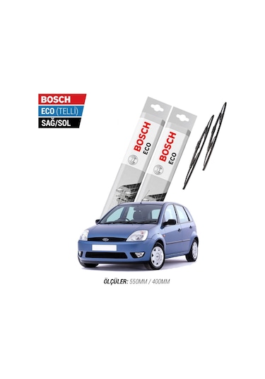 Ford Fiesta Silecek Takımı 2002-2008 Bosch Eco