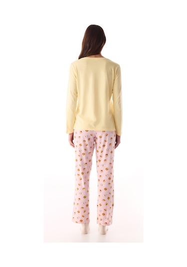 Penti Renkli Breakfast Pantolon Pijama Takımı