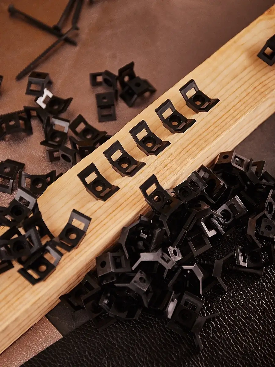 Rexant Kelepçeler İçin Taban Bağlantı Elemanı Bağlantı Teli 100 Adet Siyah 26750378