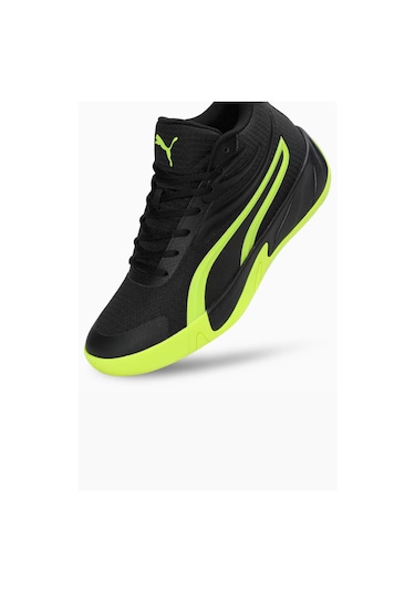Puma Court Pro Unisex Basketbol Ayakkabısı 31082903 Siyah - Yeşil