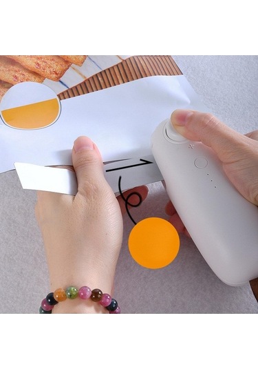 Createtech Vakum Suntek Mühürleyen Gıda Depolama Beyaz Beyaz Aperatif Ambalaj Uh Beyaz