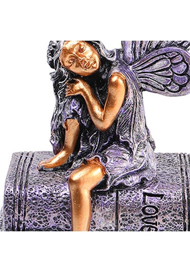 Suntek Melek Kız Heykeli Figürü Masa Orta Parçası Heykel İsteğe Bağlı