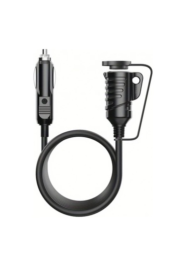 Boatshop1 Tr-29 Araba Uzatma Kablosu 16awg 36m 12ft Erkek Dişe Çıkış Füze Led Işık Şarj Cihazları Lastik Pompaları İçin Kırmızı Siyah Çizgili Dayanıklı İzolasyon