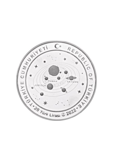 Agakulche Galileo Galılei Gümüş Para