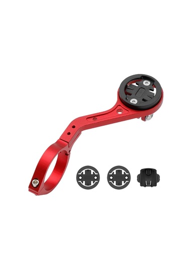 Bg-371 Bisiklet Alüminyum Alaşımlı Kod Tablosu Çerçevesi Evrensel Kod Tablosu Uzatma El Feneri Braketi Kırmızı Kırmızı