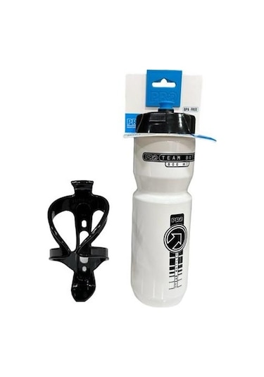 Pro Team Beyaz 800 Ml Bisiklet Matara Suluk Suluk Kafesi Hediyeli Beyaz