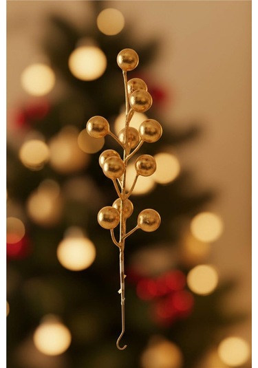 Yılbaşı Ağaç Süsleri Koleksiyonu-gold Kokina Ağaç Süsü