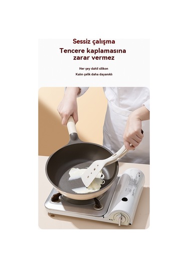 Aurora Mutfak Malzemeleri, Spatula, Sıcaklıkdirençli Mutfakaletleri, Spatula, Balıksoğuk Tuzağı