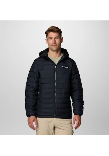 Columbia Men's Powder Lite Iı Hooded Erkek Mont Wo6272 001