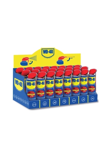 WD-40 Smart Straw Çok Amaçlı Pas Sökücü Sprey 350 ML – 24 Adet