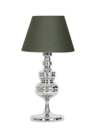 Vinner Munch Krom Kaplama Metal Abajur - Haki-60480 Renkli