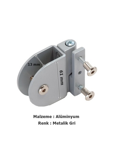 Tempo Islak Hacim 13 Mm Kabin Kapazlama Kapı Menteşe