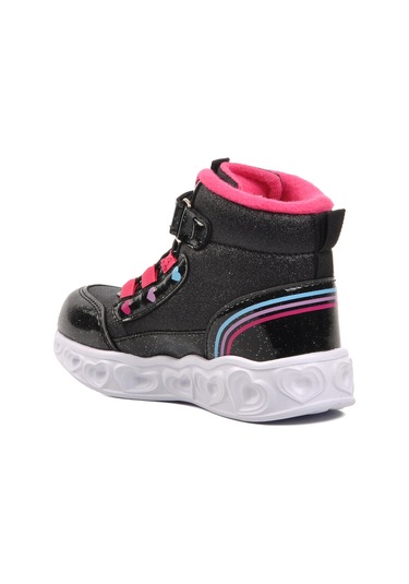 Siyah Kız Çocuk Bot Kids P Siyah