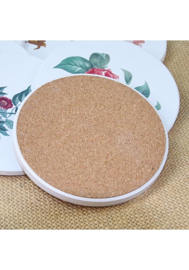 Dolıty Yaratıcı Emici 3d Mandala Bardak Erkek Kadın Komik Stil 5 Diğer