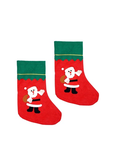 Yılbaşı Noel Baba Dekor Çorap