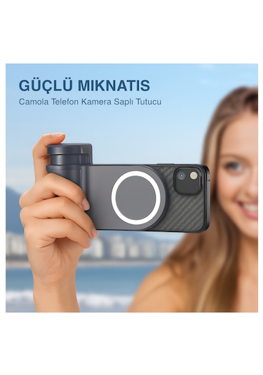 Ss18 Magsafe İle Uyumlu Bluetooth Telefon Deklanşör Grip