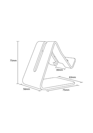 Springsun Alaşımlı Ayarlanabilir Telefon Standı - Dayanıklı Masaüstü Tablet Tutucu Braket Diğer