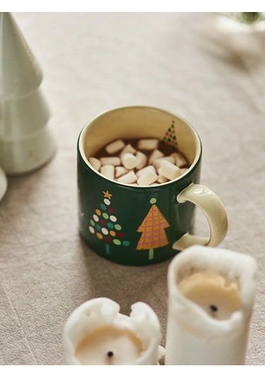 Roomi Seramik Yeni Yıl Çay Ve Kahve Kupası 304624499 Beyaz