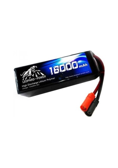Leopard Power 16000 mAh 7.4V 2S 25C UAV & Multirotor Lityum Polimer Lipo Batarya Pil