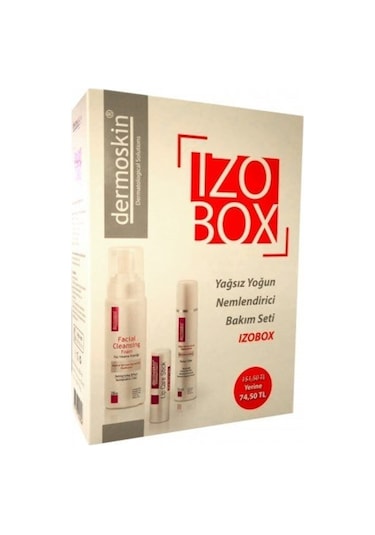 Dermoskin Izobox Yağsız Yoğun Nemlendirici Bakım Seti