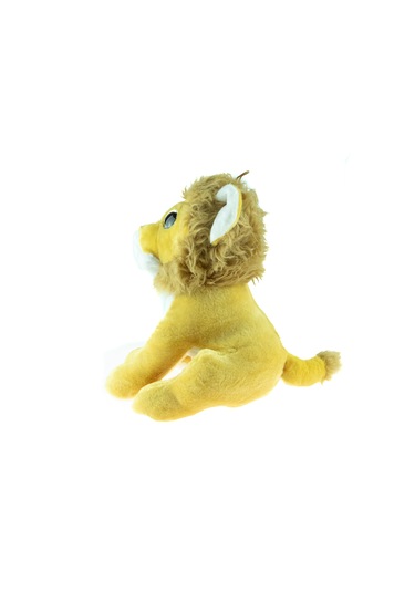 Peluş Aslan Erkek Aslan Sevimli Oturan Aslan 45 Cm