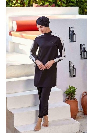 Adasea 4580 Licralı Tesettür Mayo 001