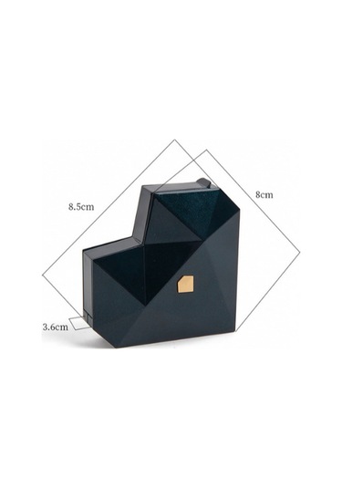 Kalp S Eklinde Otomatik Yu Zu K Kutusu Su Rpriz Evlilik Teklifi Ve Nis An Kutusu Siyah