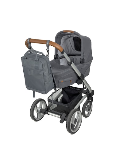 Lassig Vividal Bebek Bakım Sırt Çantası Anthracite Antrasit