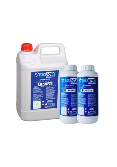 Ultra Şeffaf Tek Döküm Epoksi Reçine 6kg Set Döküm Tipi Epoxy Mas