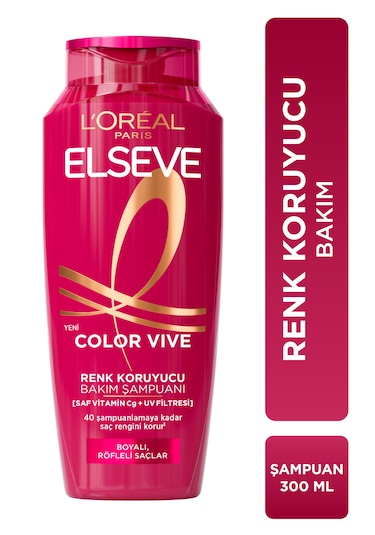 Elseve Color Vive Renk Koruyucu Bakım Şampuanı 300 ML