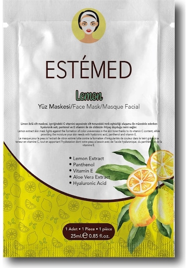 Limon Kağıt Maske-lemon Sheet Mask