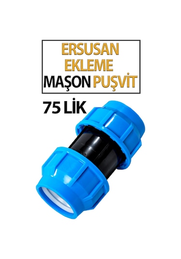 Puşvit 75 Lık Ekleme Maşon Hortum Ve Boru Bağlantısı