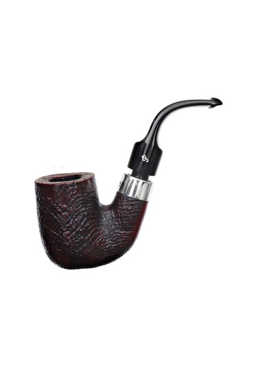 Peterson Pub Pipe Sandblasted 9mm. Filtreli Akrilik Saplı Pipo 206601