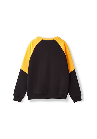Gsstore Galatasaray Çocuk Sweatshirt C252077 Sarı - Siyah