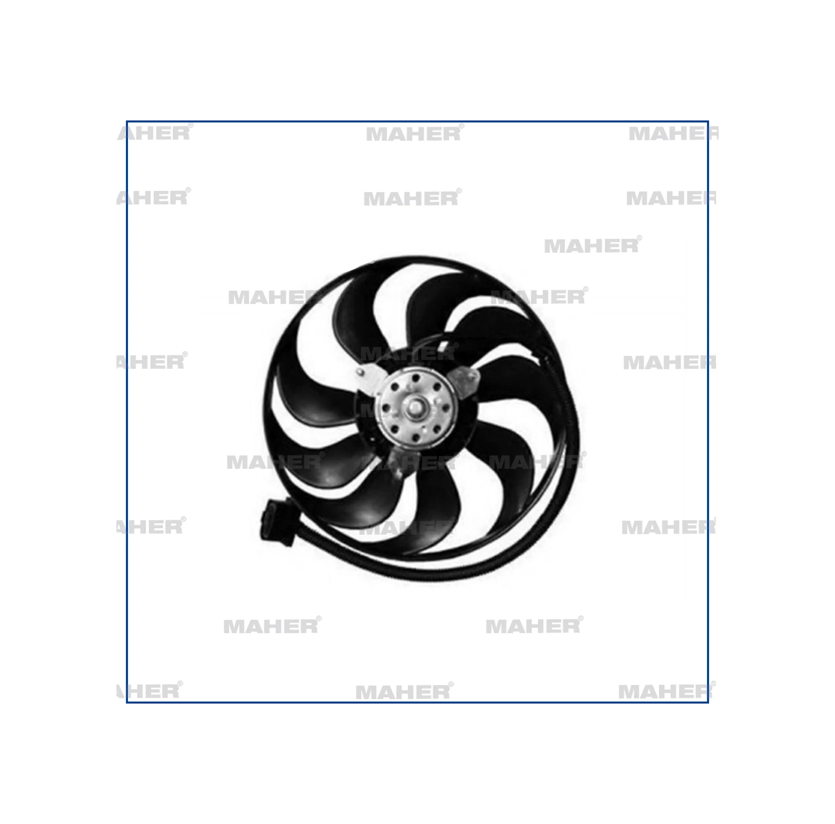 Fan Radyatör Golf4-bora-a3-toledo 2002-2004 Bcb 1.6 165 220/60w 292mm 1j0959455p